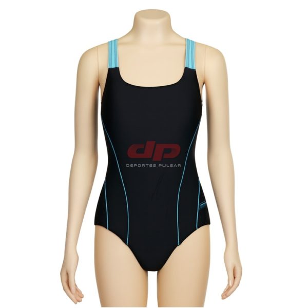Traje de Baño Dama Hydro Negro Aqua