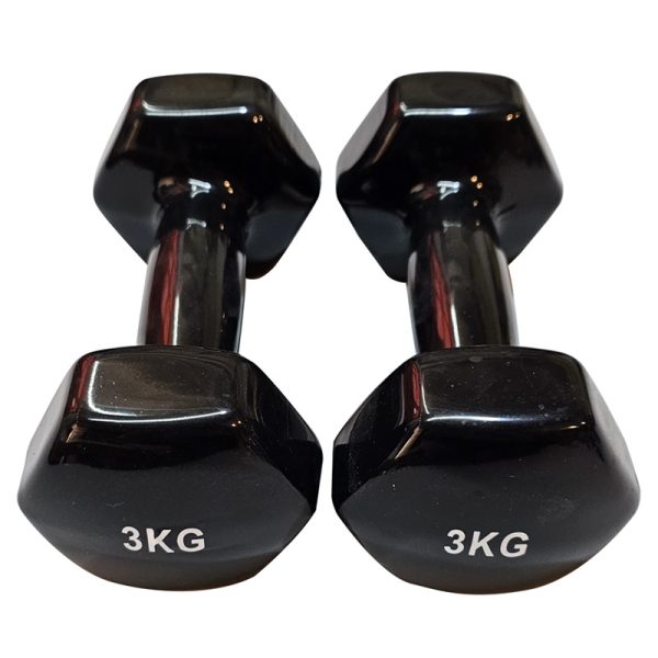 Mancuerna Vinilo Civer 6 Kg Par (2 X 3 Kg)